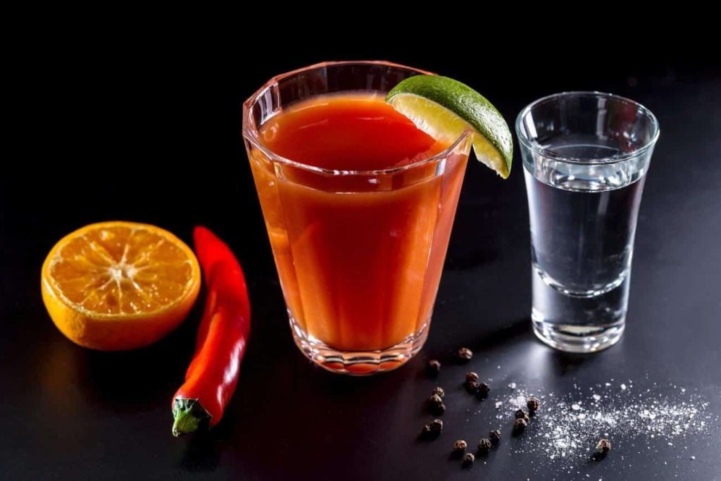 sangrita tequila shot