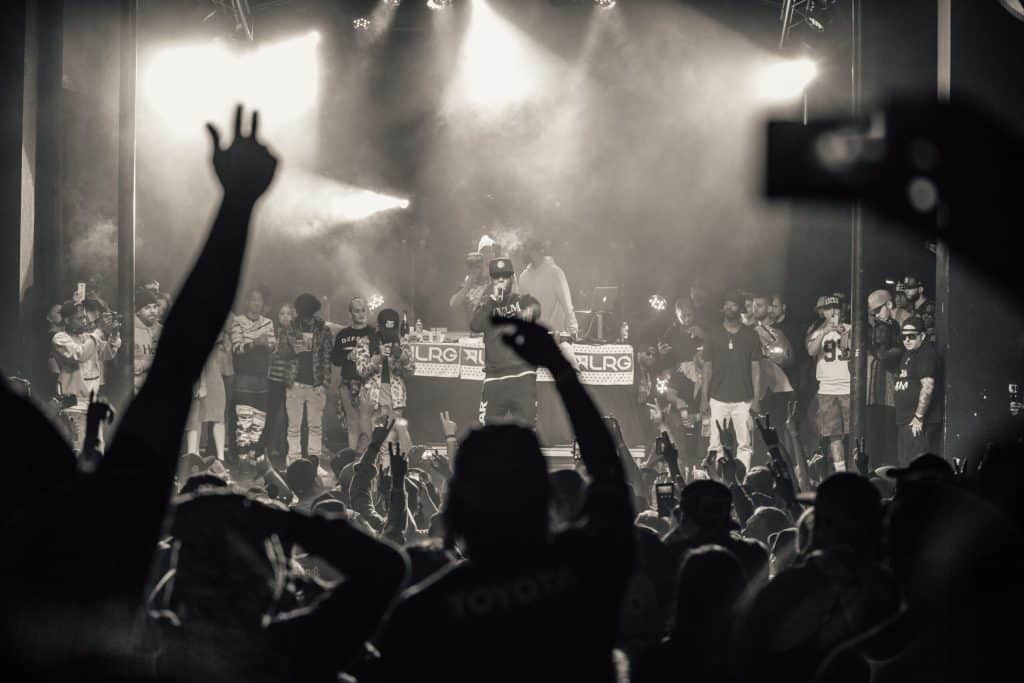 joel muniz hip hop rap concert crowd tequila party