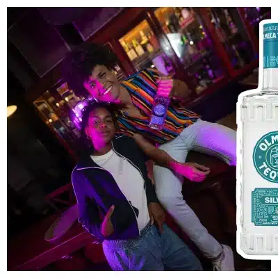 New Year's Eve celebration with Tequila Olmeca