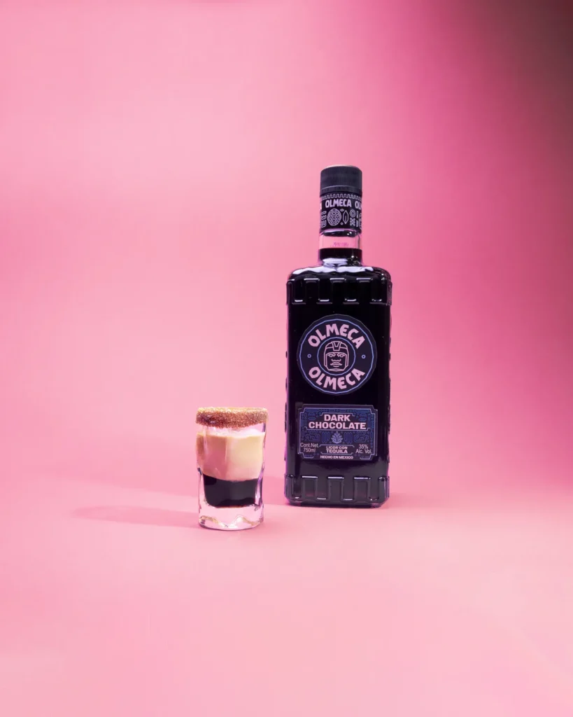 Sweet heat duo tequila shot
