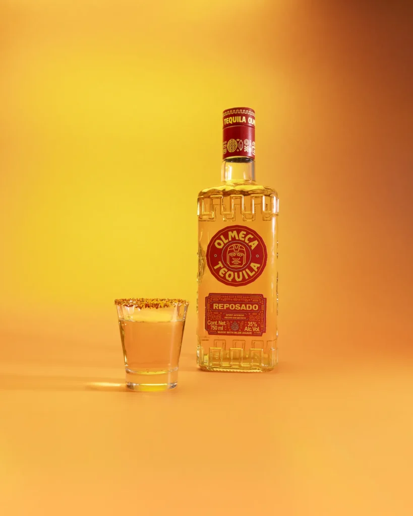 Backyard party bbq smoky tequila shots