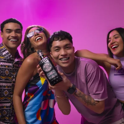 Chocolate tequila shots with Olmeca