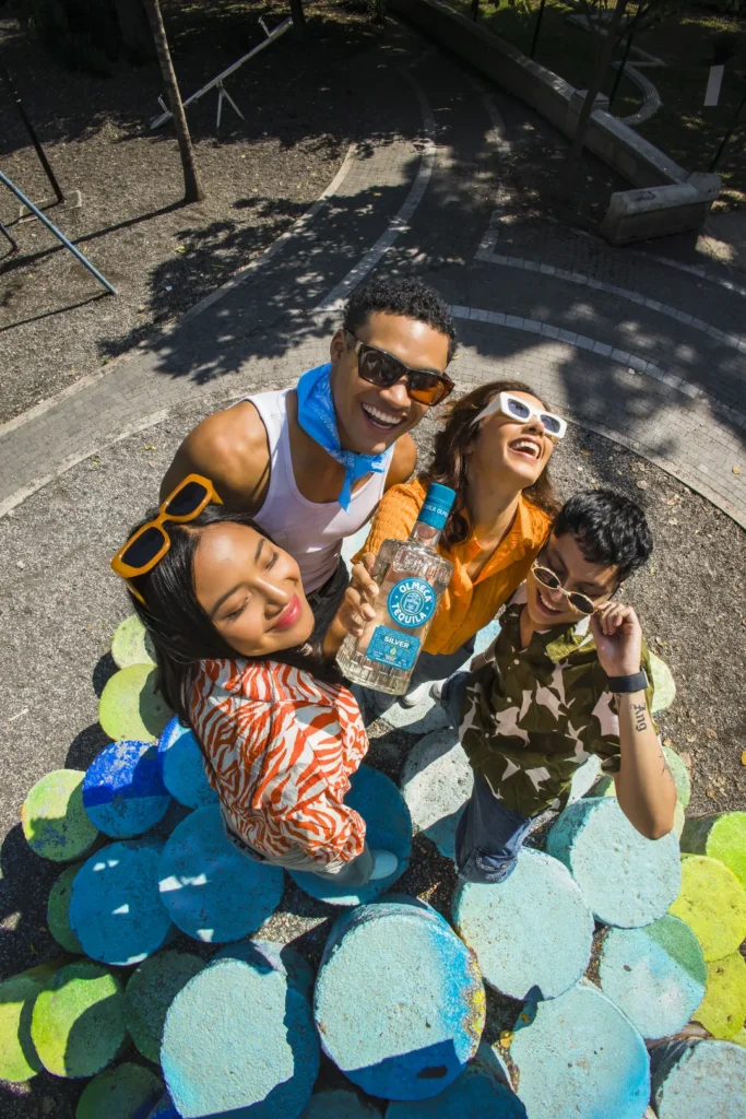 Olmeca tequila silver party shots