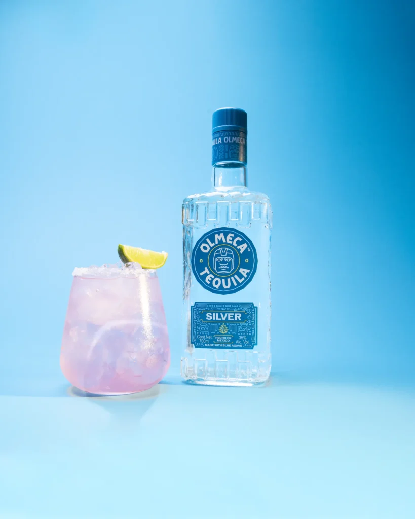 Olmeca Tequila silver fizzy paloma cocktail sustainable tequila drinks