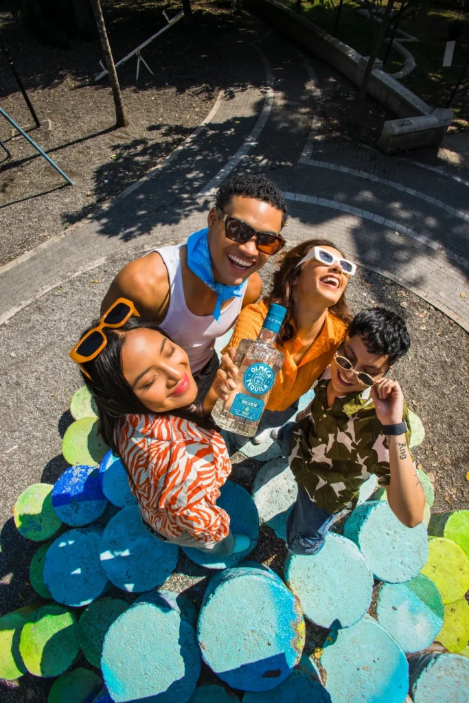 Olmeca Tequila Silver spring outdoor gathering