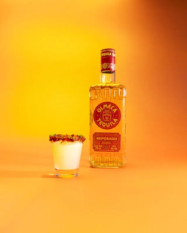 Smoky Olmeca CE2 shot reposado cocktail
